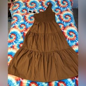 Summer one shoulder sundress